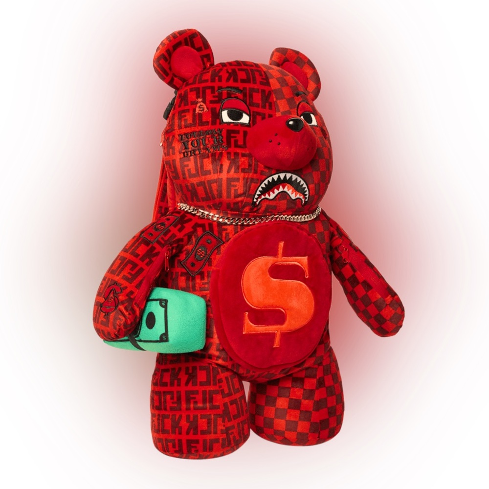 SPRAYGROUND TEDDY BEAR BACKPACK LIMITED ADDITION NEVER PRODUCED AGAIN